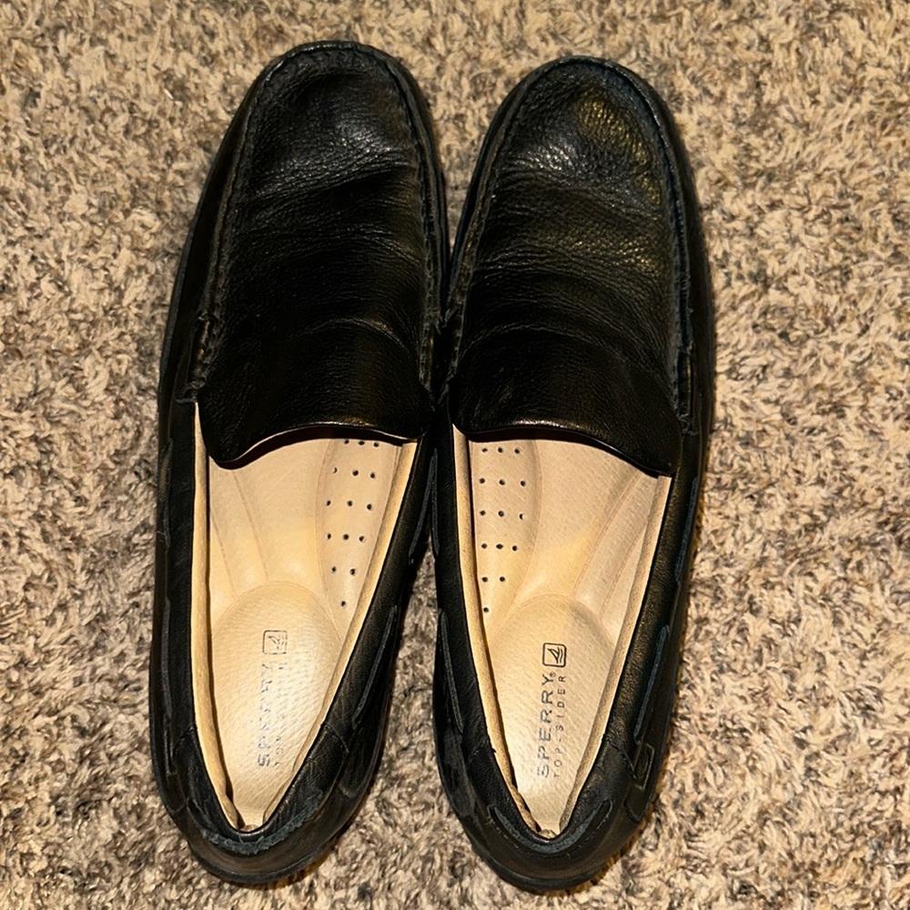 Black Men’s Sperry Loafers